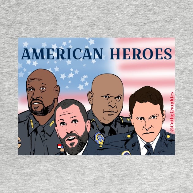 American Heroes by CathyGraphics